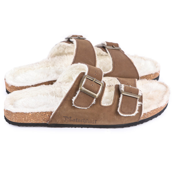 Plüsch Sandalen
